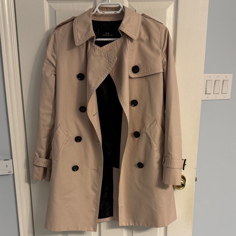 Coach Women's Trench Coat XXS